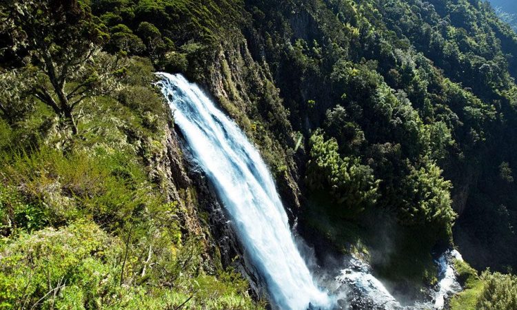 Karuru Waterfalls in Aberdare National Park