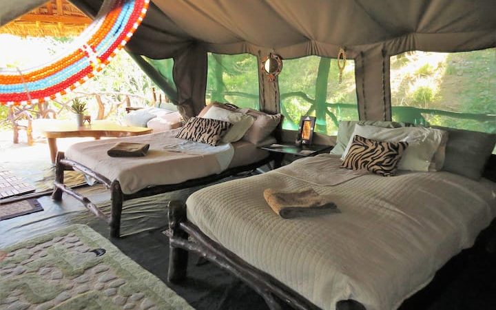 Camping in Samburu National Reserve