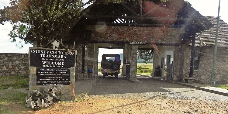 Entry Gates To Maasai Mara National Reserve
