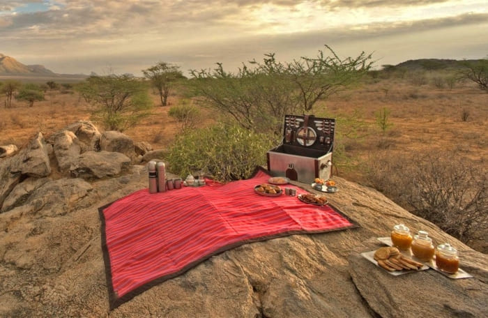 Enjoying Bush Meals and Sundowners in Samburu National Reserve